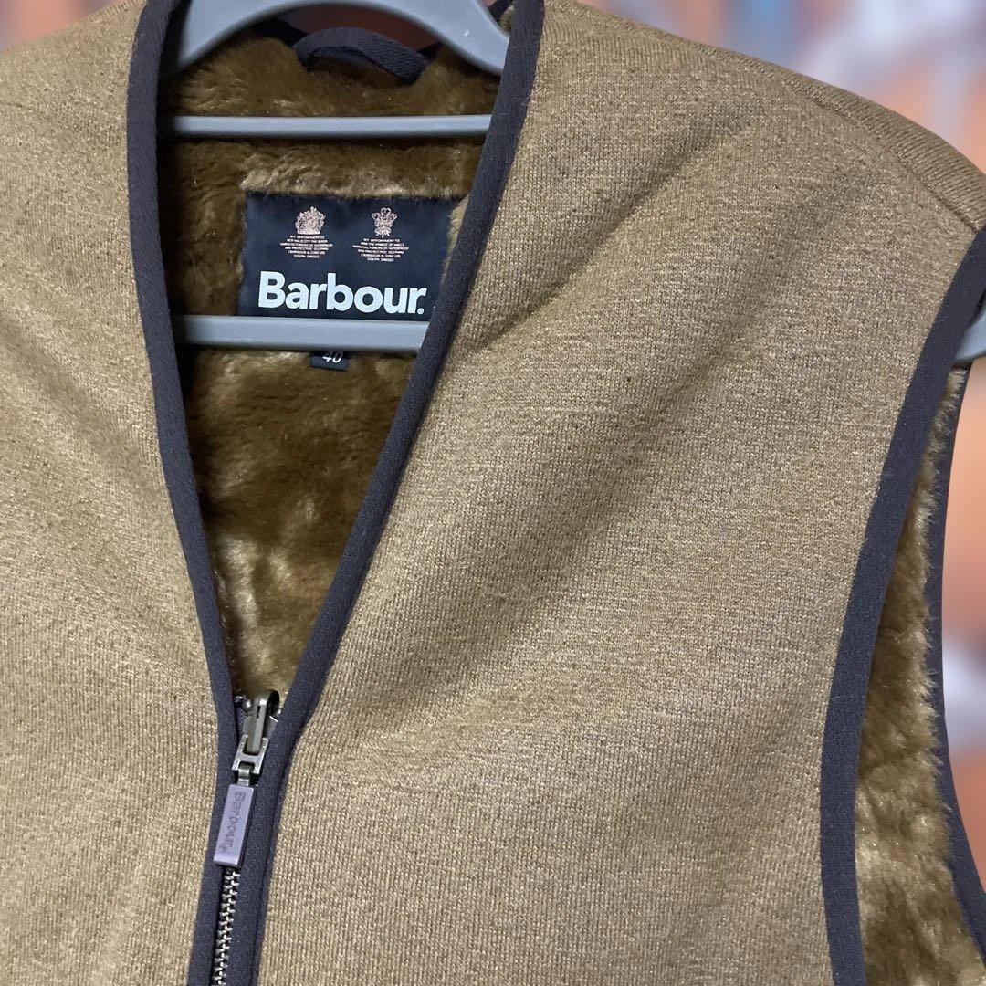 Barbour バブアー ファーライナー ベスト サイズ40