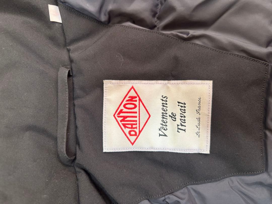 ダントン　ダウン　メンズ　黒