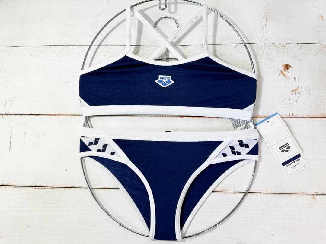Arena 女性用 ビーチバレー ツーピースビキニ ブルマ Navy USA28