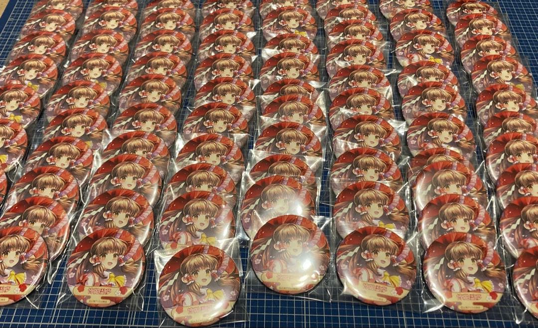 博麗霊夢 缶バッジ 78枚