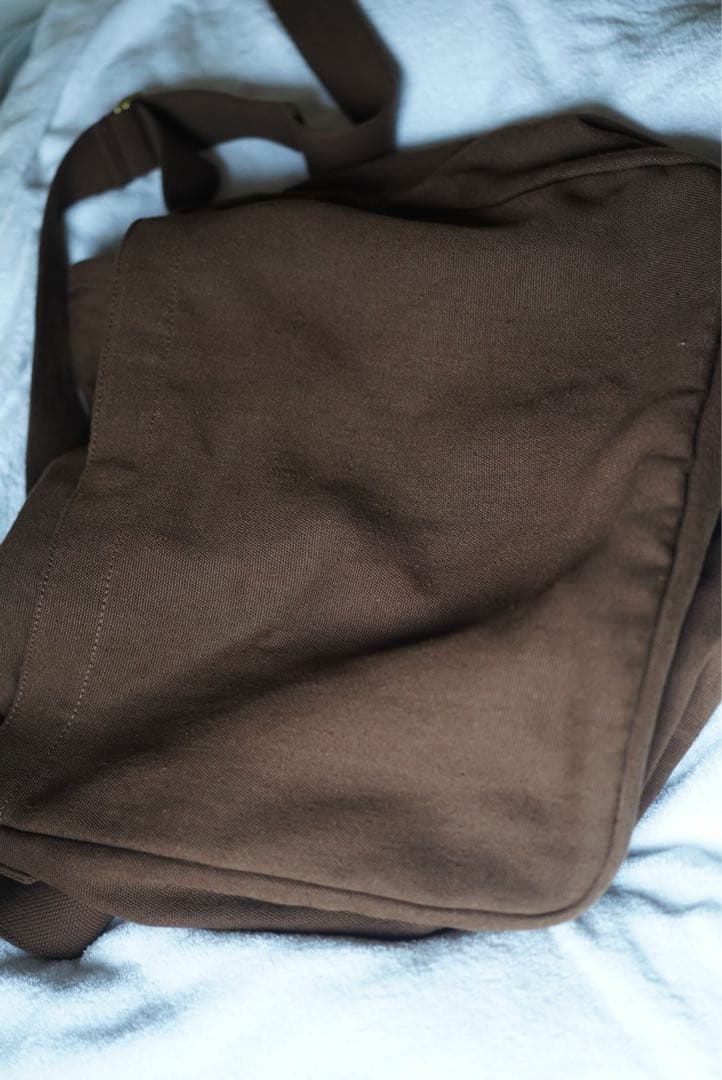 COMOLI ヘンプダック ショルダーバッグ