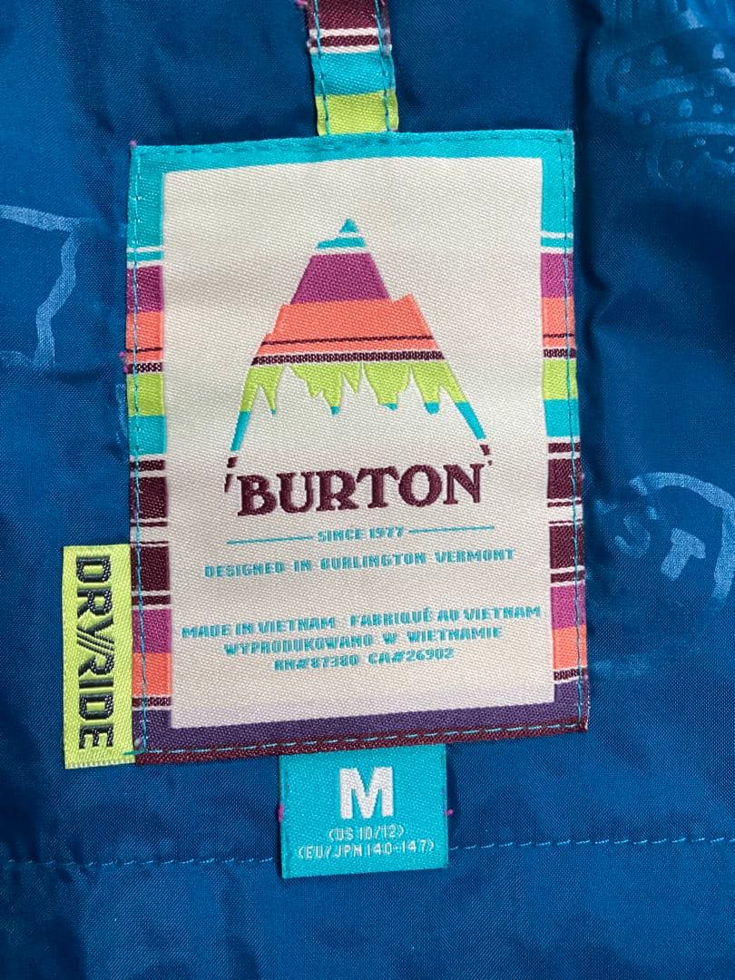 バートン ガールズ ジャケット パンツ スキー スノボー ウェア Burton