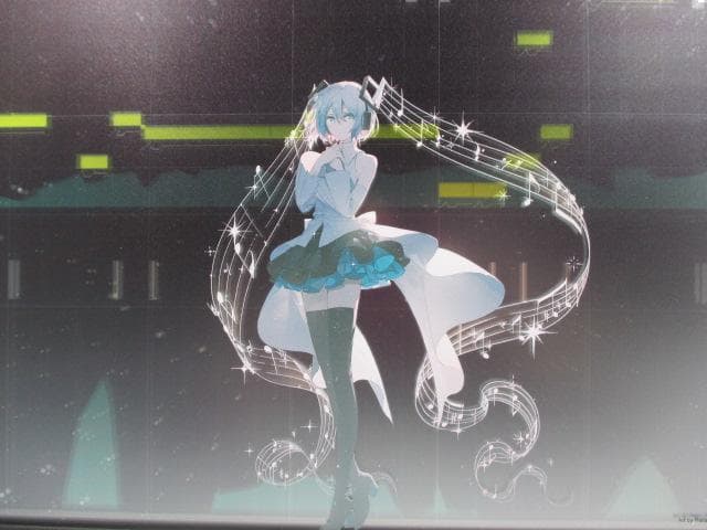 Rella 個展 B4 初音ミク パブミラー