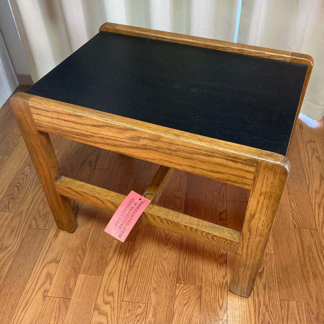 サイドテーブル　木製　ヴィンテージ　テーブル　蚤の市　アンティーク