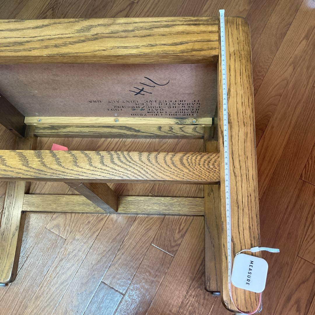 サイドテーブル　木製　ヴィンテージ　テーブル　蚤の市　アンティーク