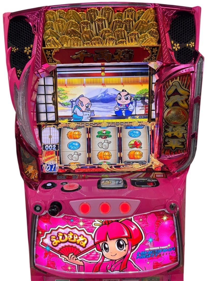 【しょー様データカウンターユニット送料込】吉宗 姫パネル パチスロ 実機