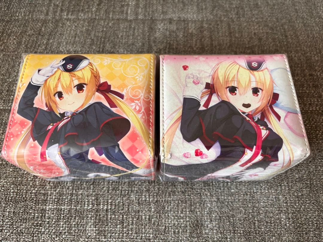 ゆずソフト RIDDLE JOKER 在原七海 合皮製デッキケース ブロッコリー