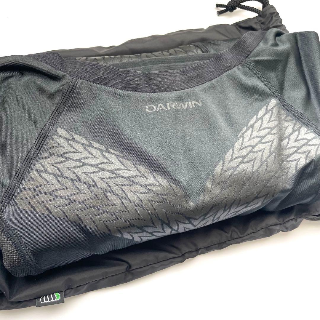 機能性アンダーウェア Darwin セパレート 半袖スリム(上半身のみ)S