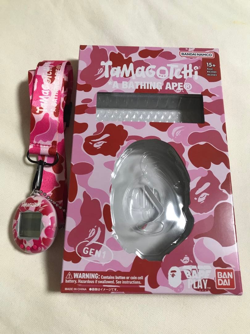 A BATHING APE TAMAGOTCHI PINK エイプ タマゴッチ