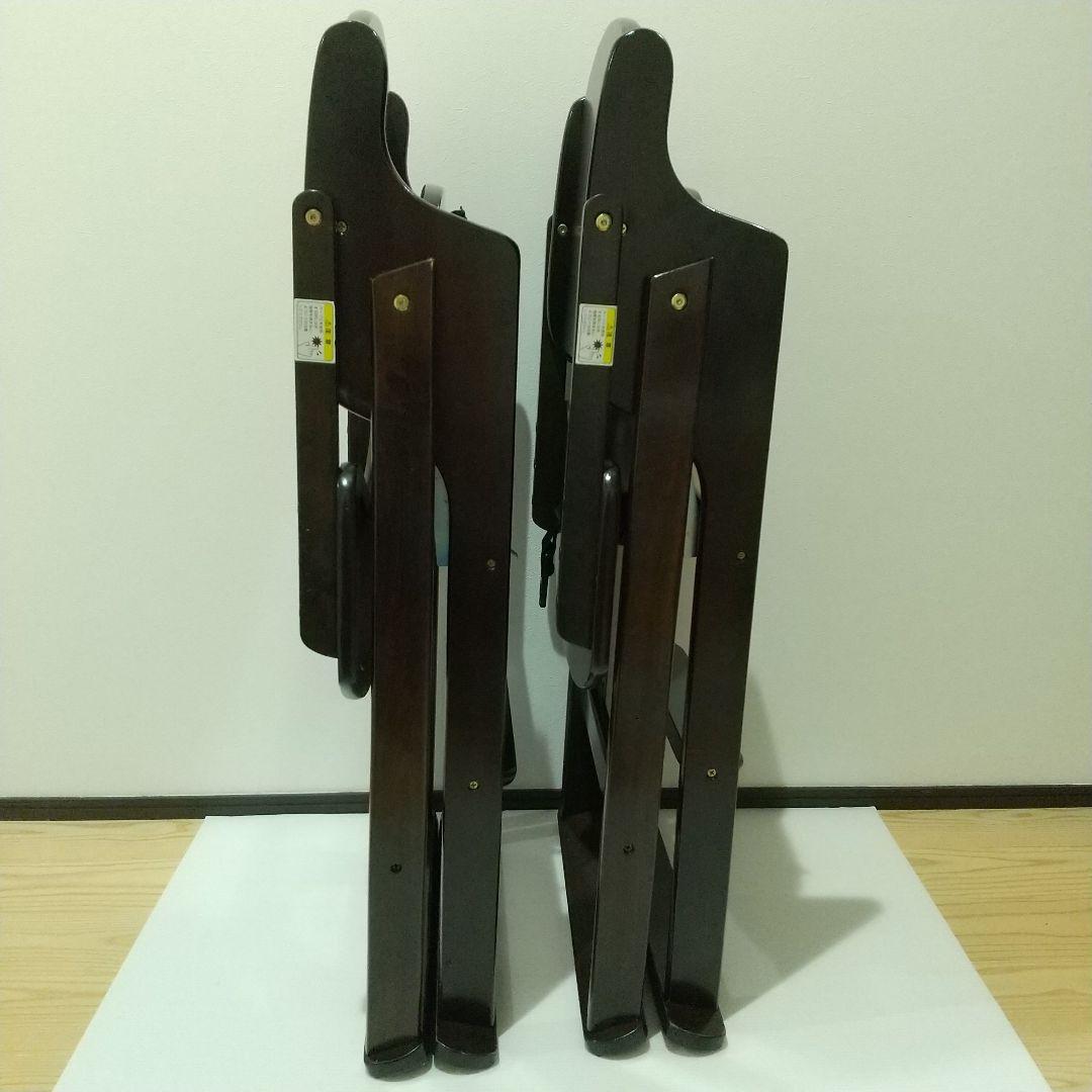 【極美品】ヤトミ たためる木製 ハイチェア cocona ベビーチェア セット