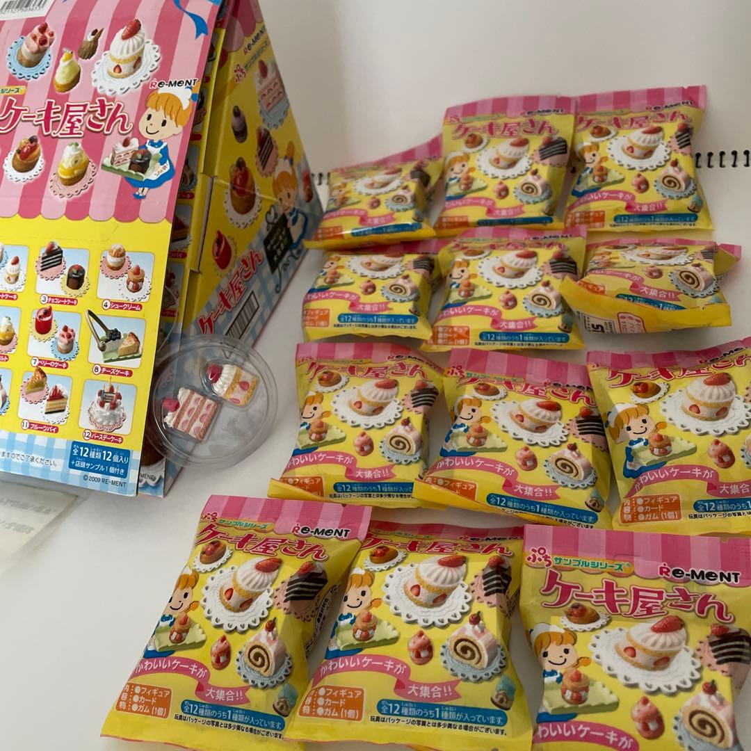 リーメント ぷちサンプル　ケーキ屋さん　全12種＋店頭サンプル1個