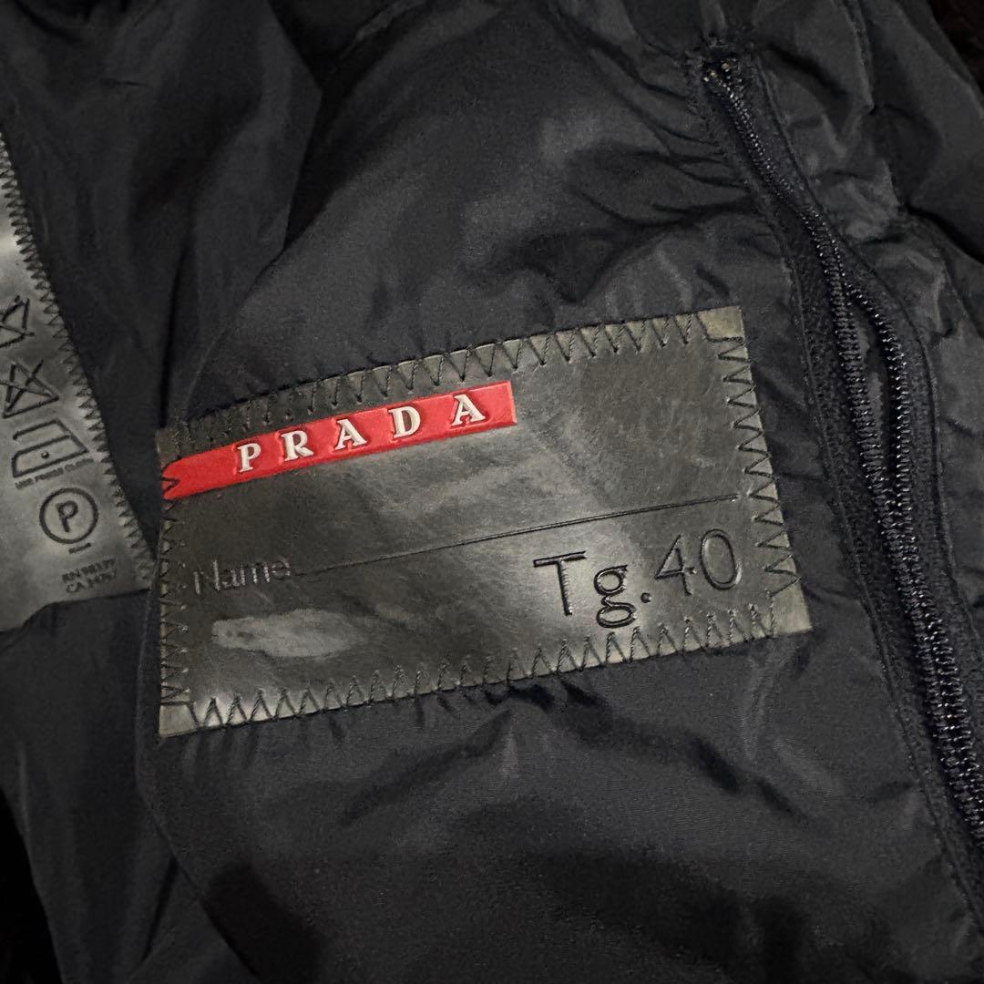 ジャケット・アウター Arichive PRADA SPORT fur long coat brown