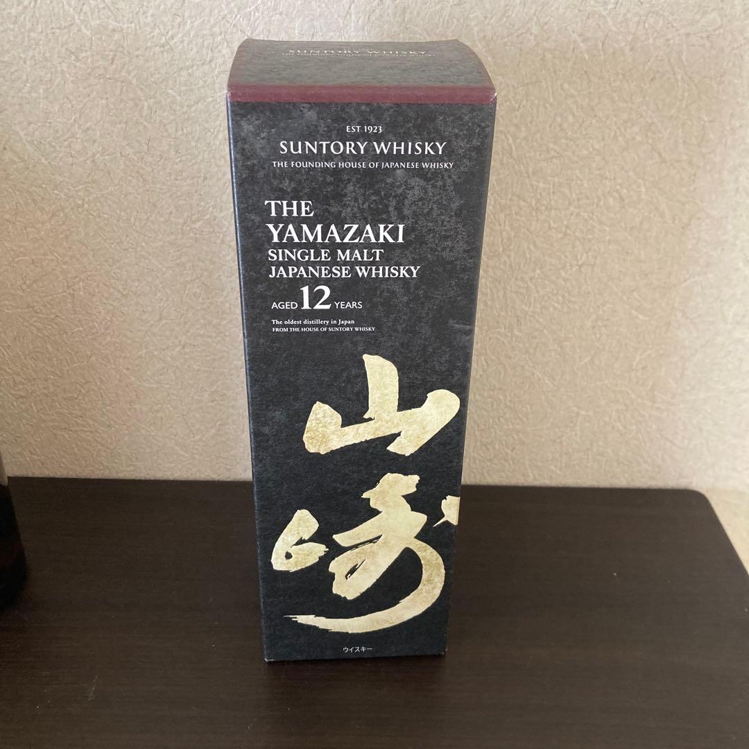 THE YAMAZAKI 12年 シングルモルトウイスキー 箱付き