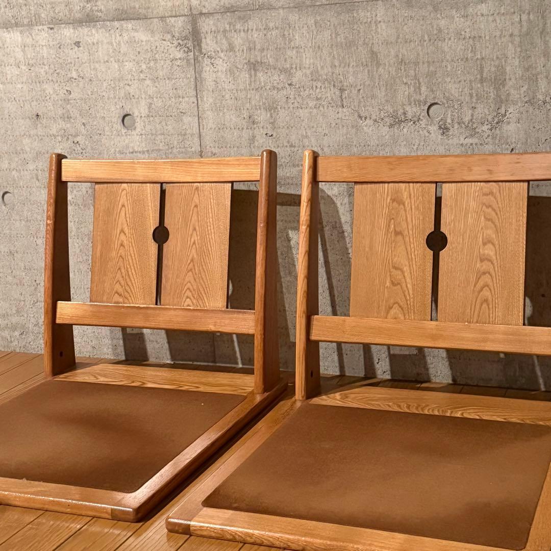 カリモク　karimoku座椅子2脚セット