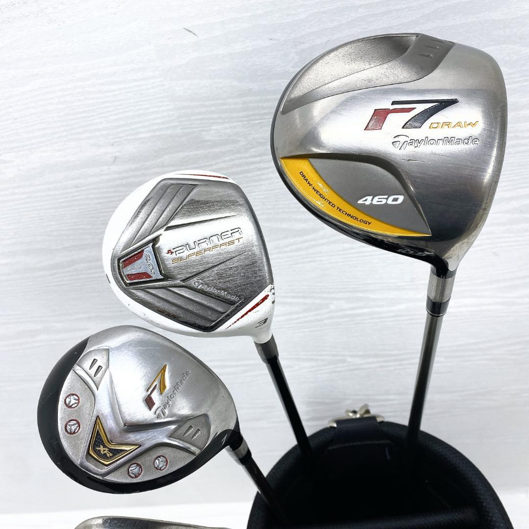 【豪華!!】テーラーメイド ブリヂストン ゴルフクラブ 初心者セット SR