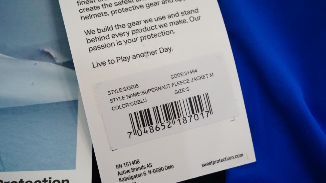 新品　Sweet Protection　BC向けミッドレイヤー　メンズ海外S