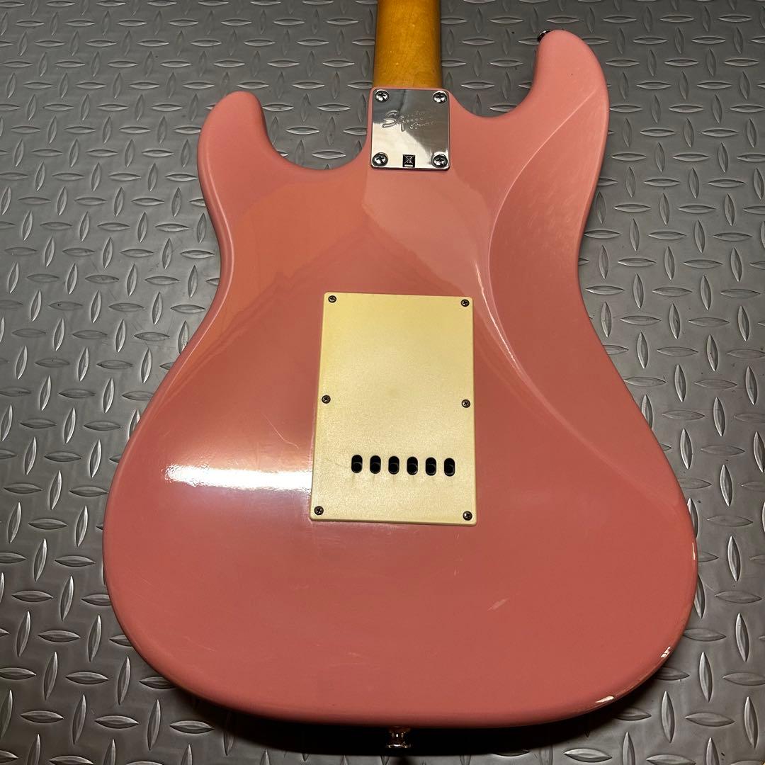 Squier BULLET START エレキギター ピンク 女子 初心者