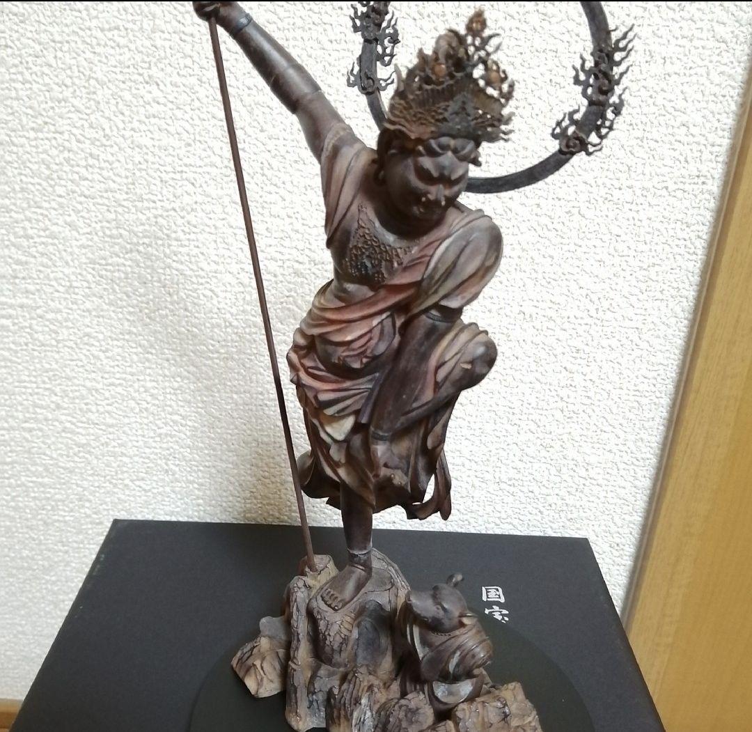 新品■烏枢沙摩明王像（トイレの神様）鑑賞用仏像フィギュア　検イスム