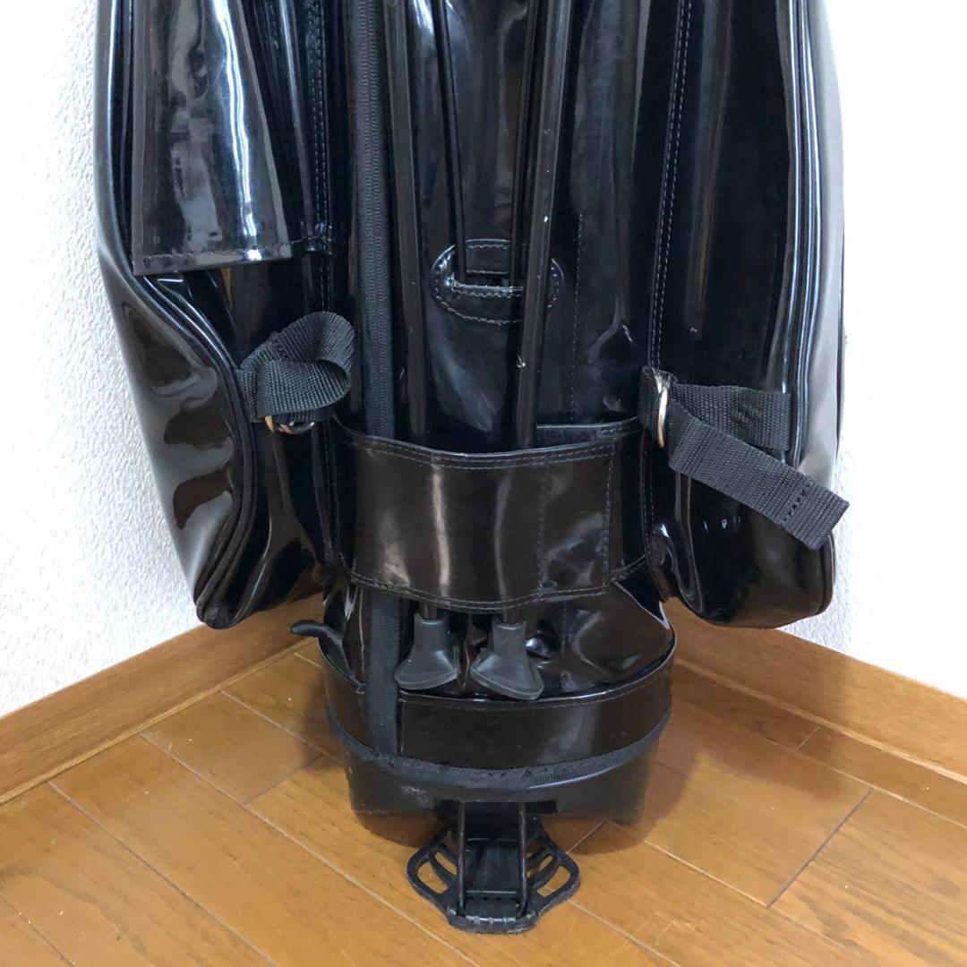 マスターバニーエディション キャディバッグ ブラック エナメル