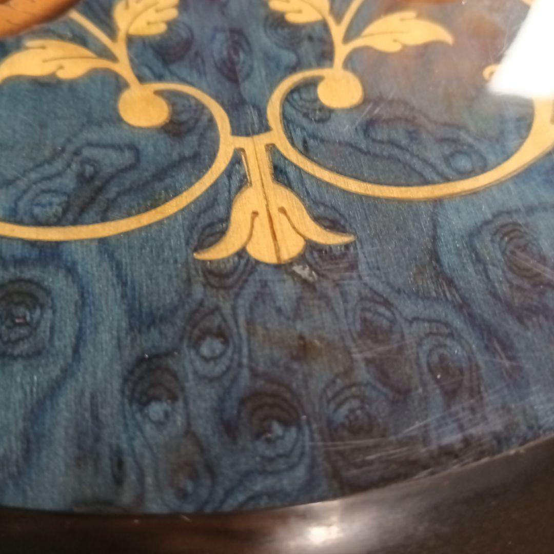 Demainドマン　象嵌　サイドテーブル