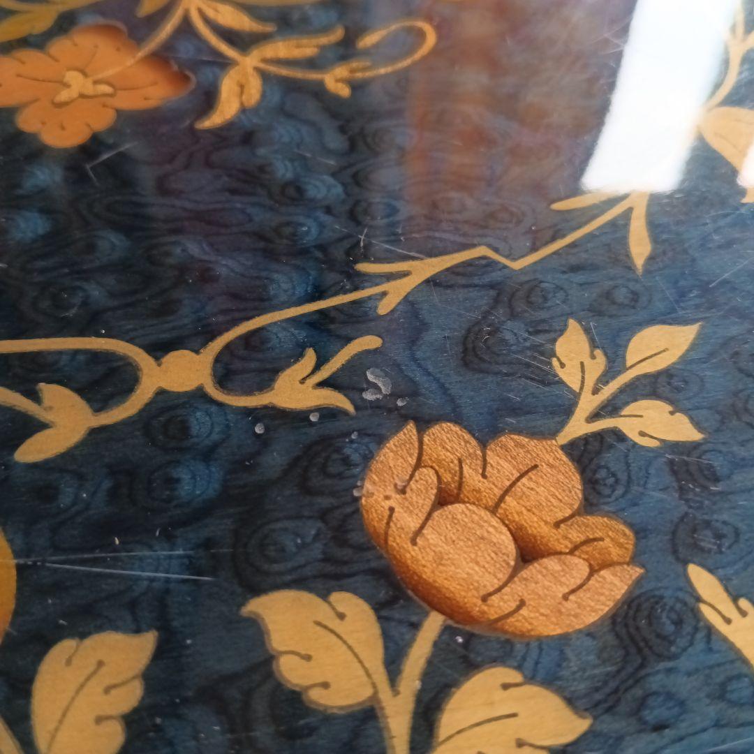 Demainドマン　象嵌　サイドテーブル