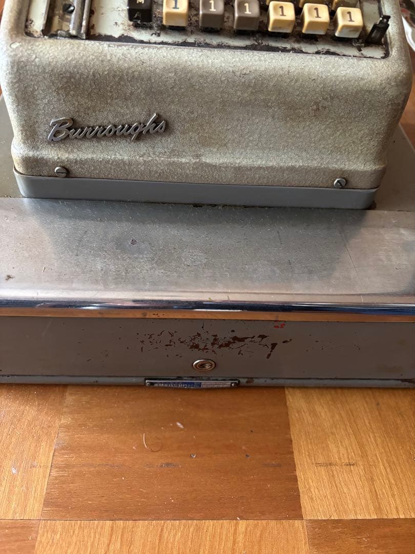 アンティークレジスター　Burroughs製