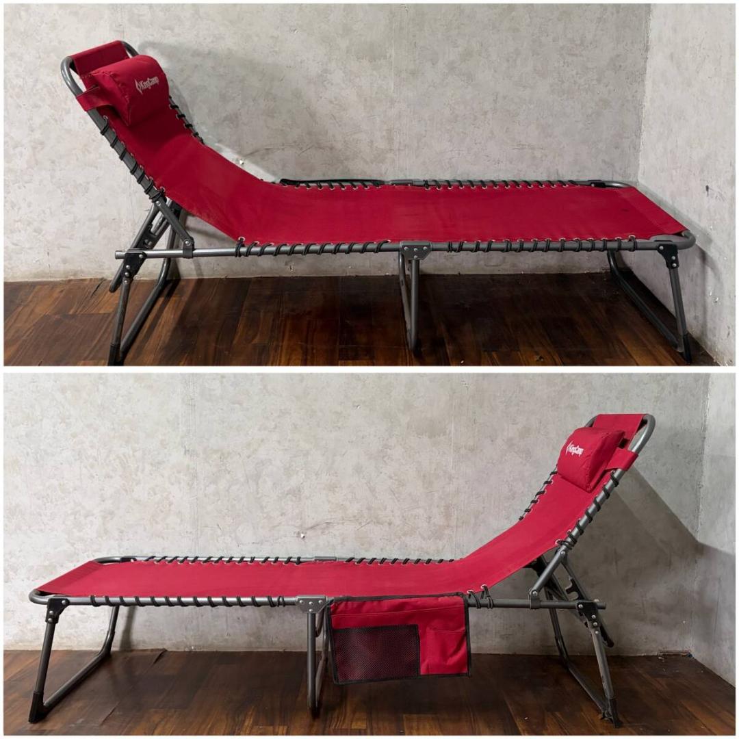 KingCamp キングキャンプ リクライニングチェア 折り畳み式