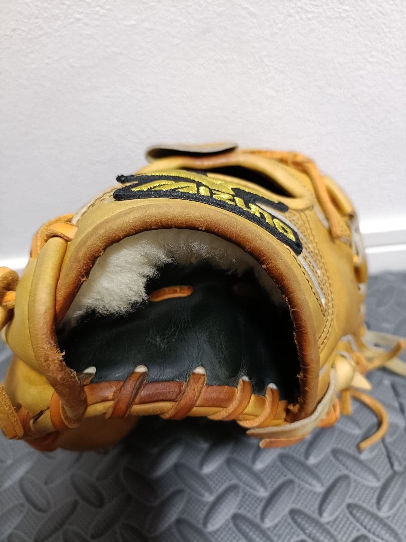 Mizuno Pro DR03 硬式グローブ オレンジ