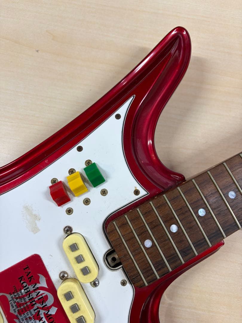 Spectrum エレキギター メタリックレッド teisco フジゲン製