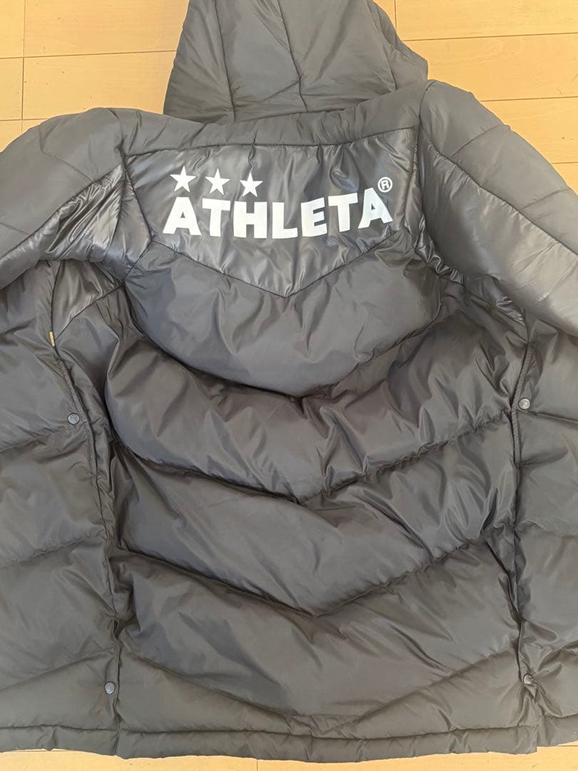 ATHLETA ベンチコート S ブラック