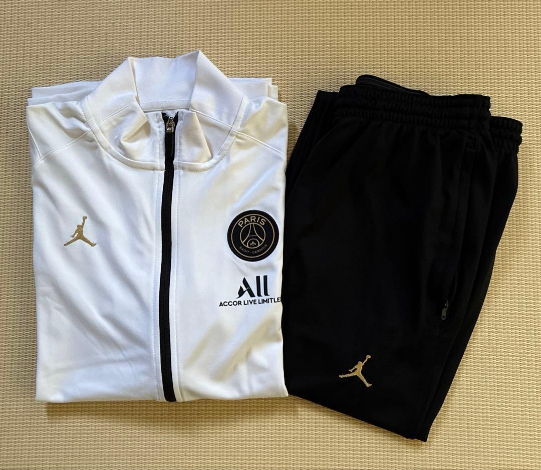 極美品ジョーダン×パリ・サンジェルマン ストライクトラックジャケットセットアップ