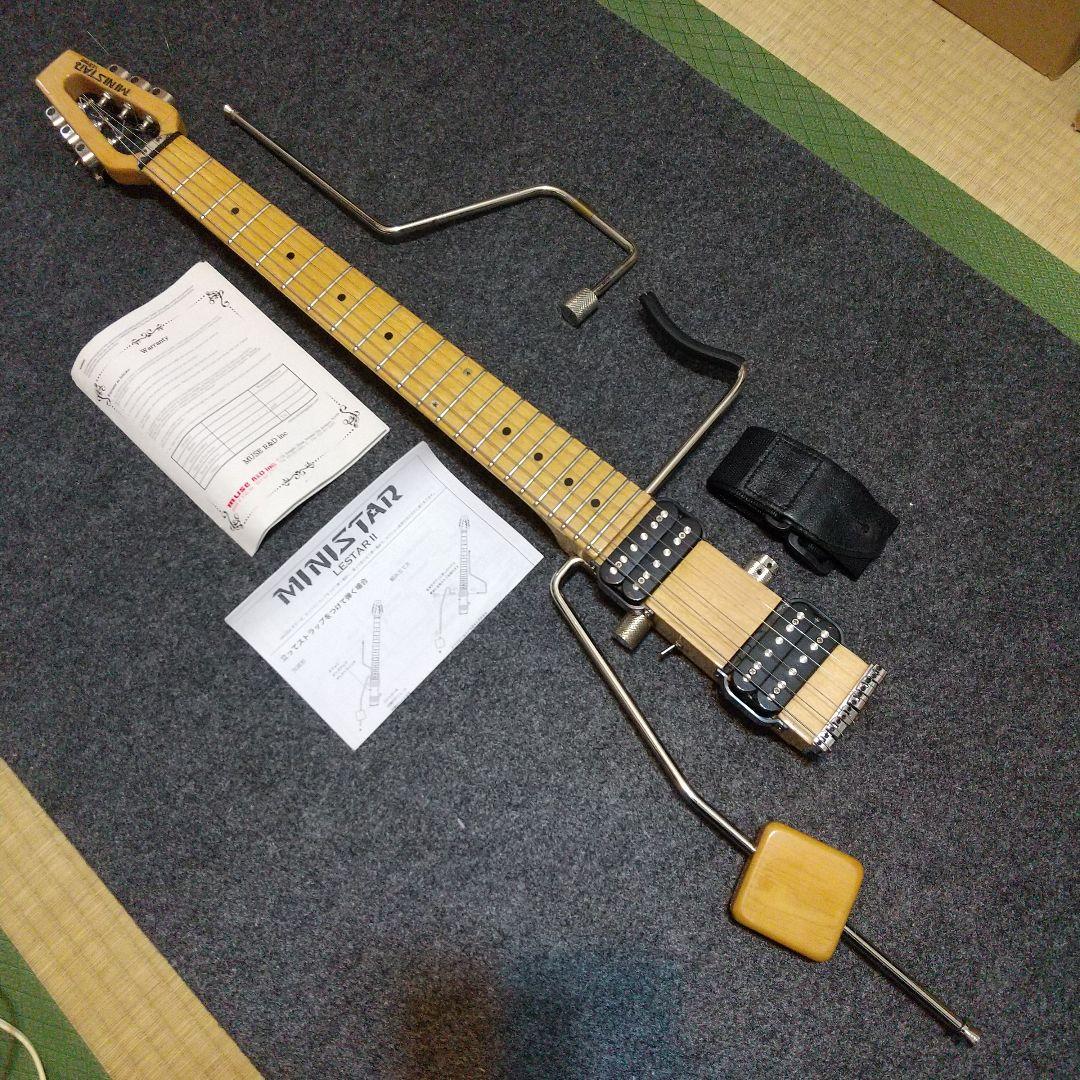 希少 MINISTAR トラベルギター エレキギター 現状品