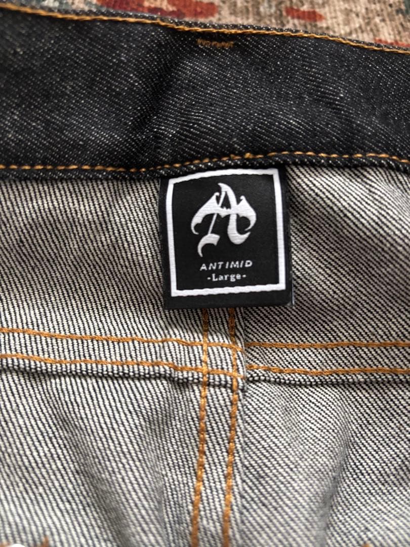 パンツ antimid rigid denim large