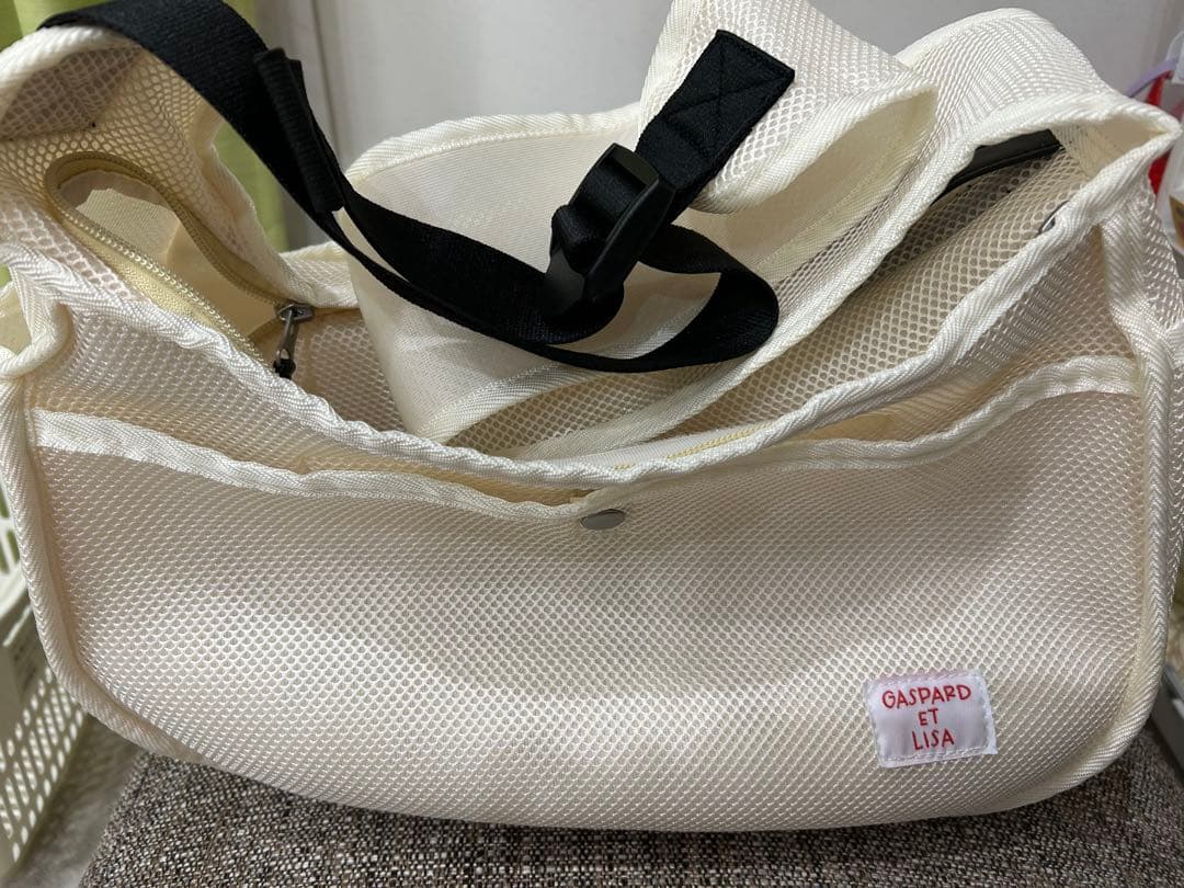 GASPARD ET LISA メッシュキャリーバッグ