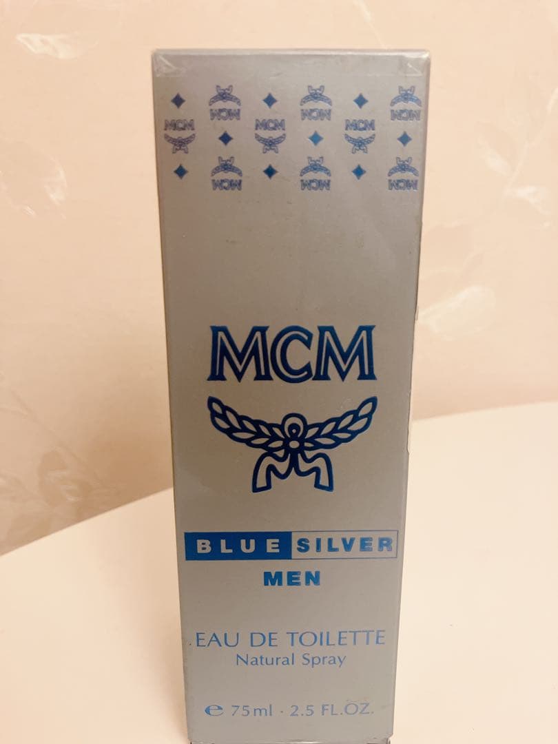 ☆限定廃盤☆MCM エムシーエム ブルー シルバー メン EDT SP 75ml