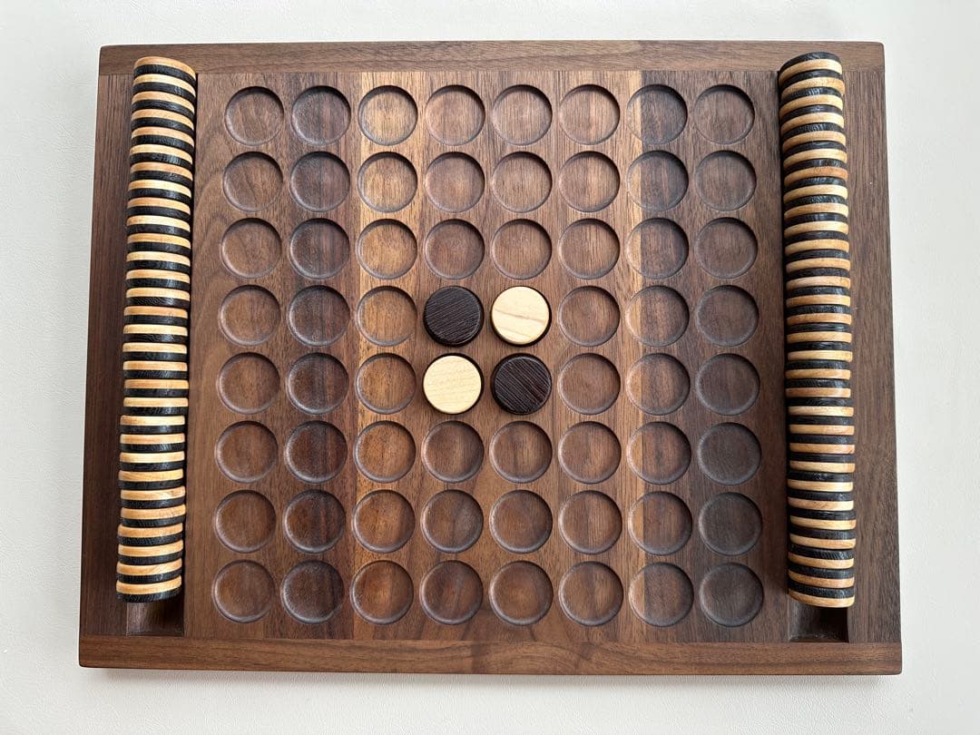 広松木工 GIOCAREリバーシ　オセロ　木製オセロ