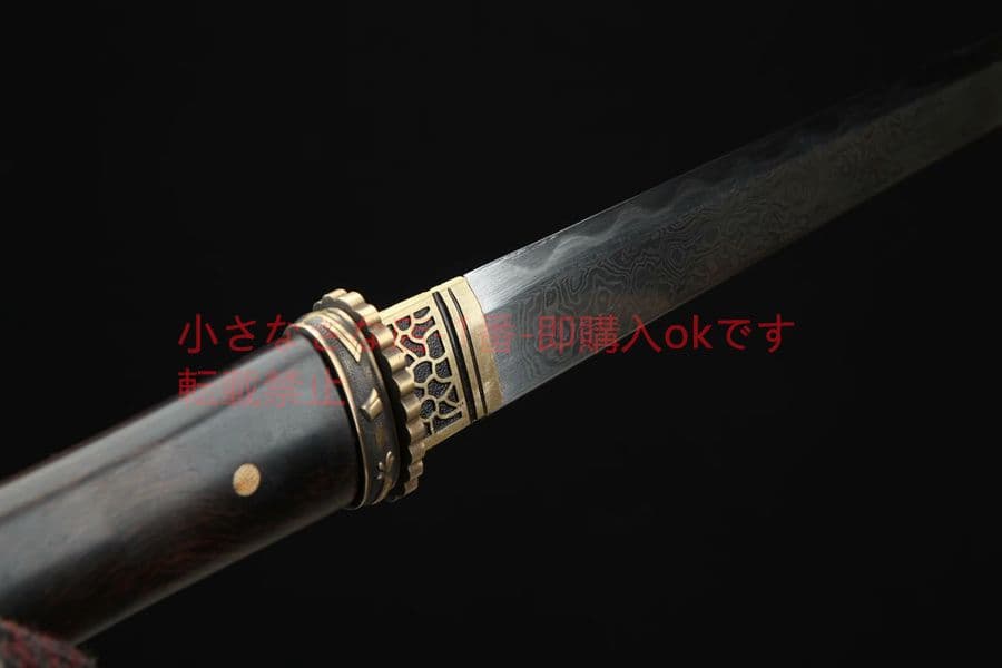 武具　刀装具　日本刀　模造刀　 肋差   短刀 12寸玄鋒唐刀