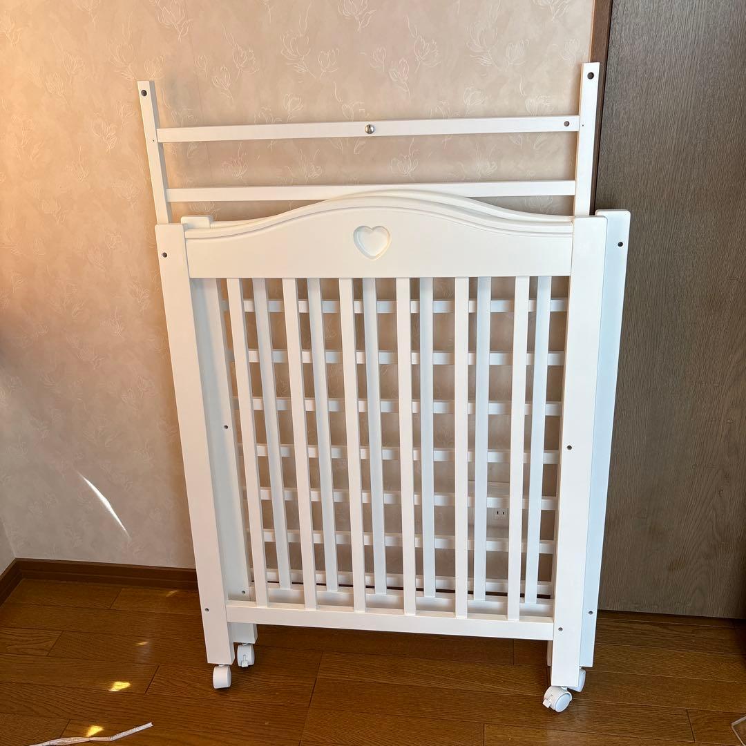 PROVANCE ベビーベッド ホワイト