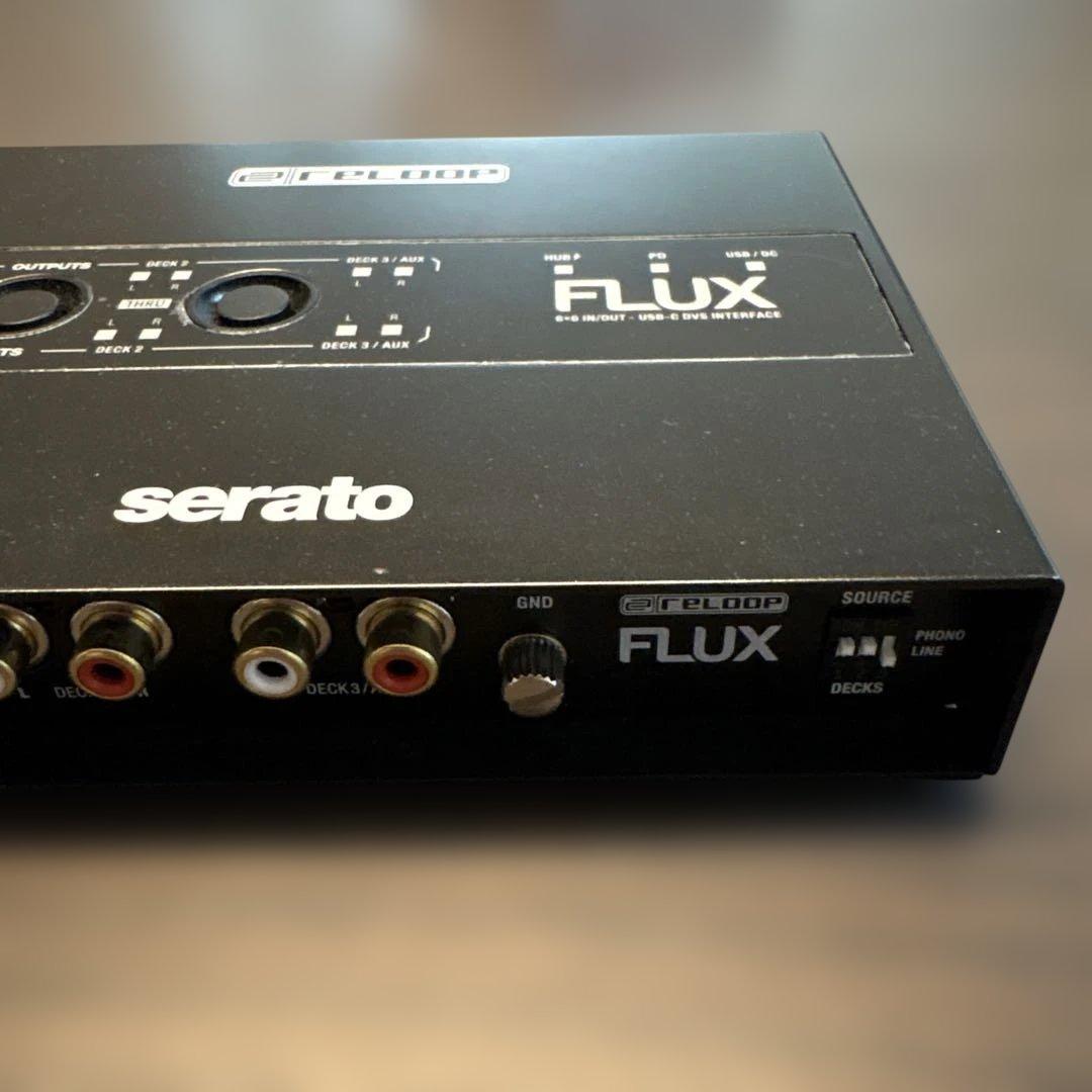 Reloop FLUX Serato DJ Pro , USB-C対応