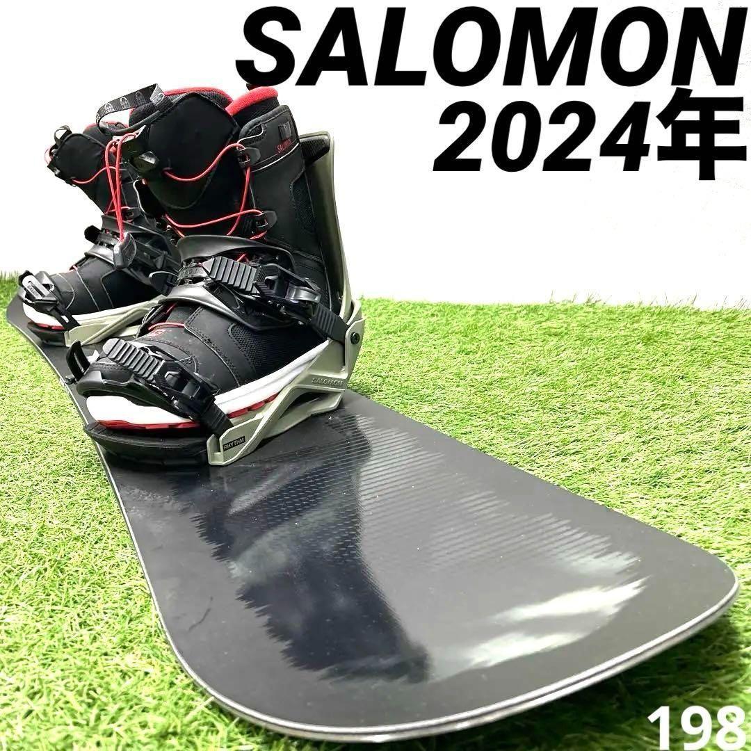 ブーツ無し‼️C025.5 SALOMON 149cm メンズスノーボードセット