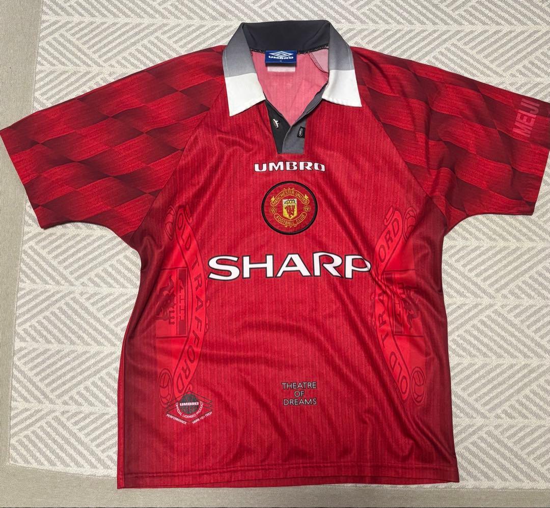 1996-98 Manchester United ユニホーム　カントナ M