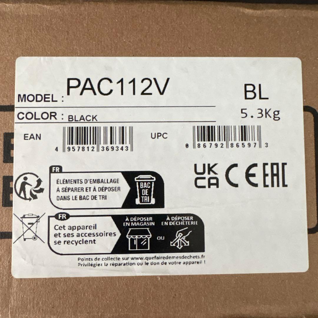 ヤマハ パシフィカ112 黒Yamaha Pacifica112v blk