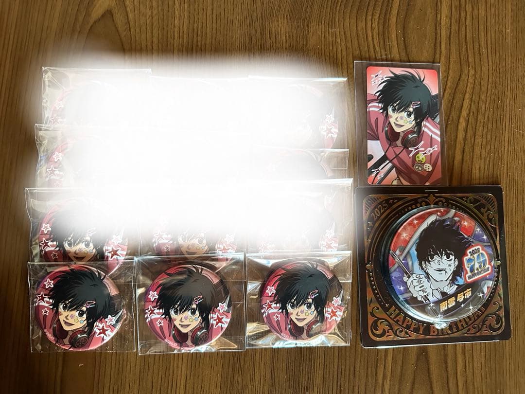 サカモトデイズ デコラ 南雲 缶バッジ3点 特典 バースデイ缶バ