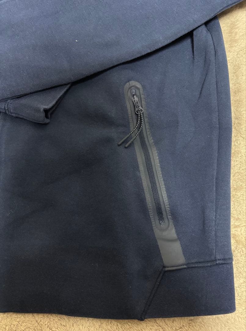 NIKE RFロゴ ネイビー ジャケット USED品 フェデラー選手着用モデル