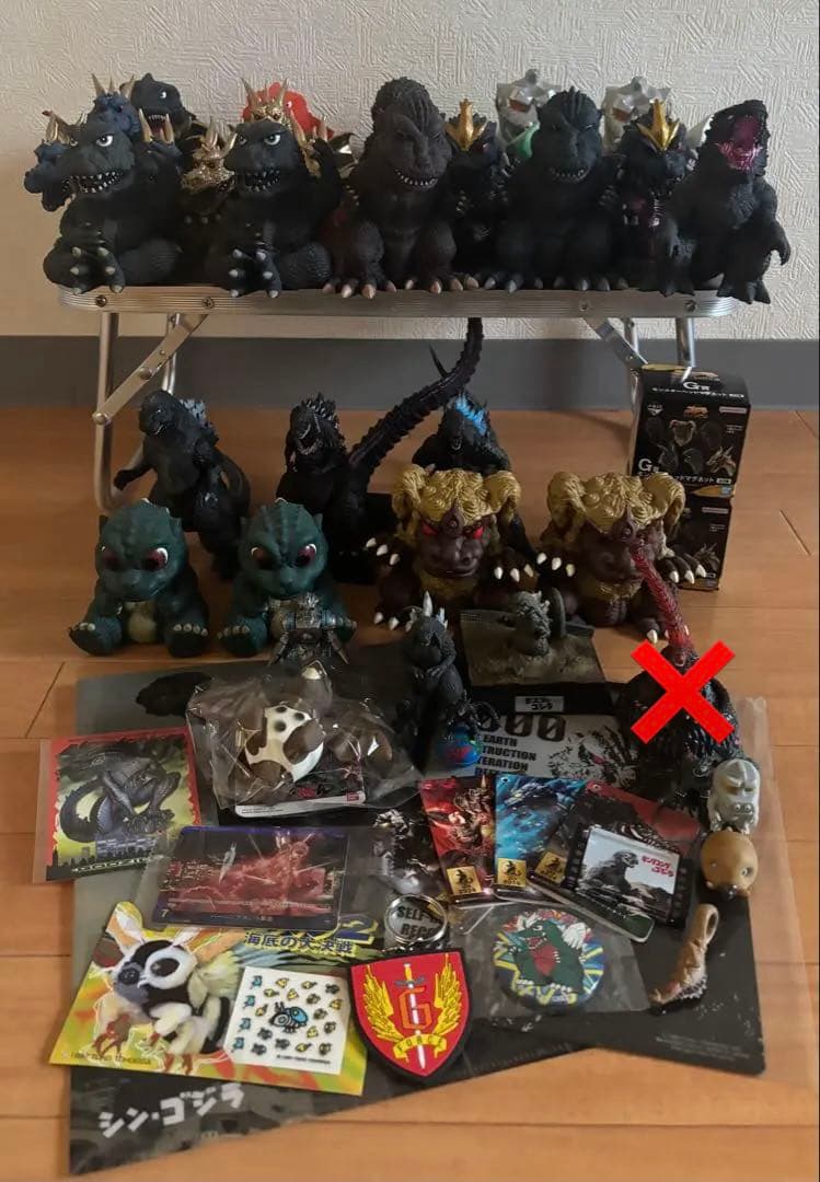 ゴジラ　シンゴジラ　キングギドラ　鎮座獣　東宝怪獣　フィギュアセット多数
