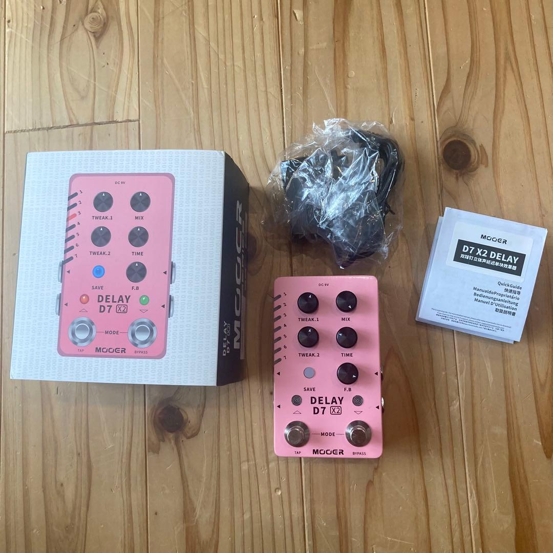 MOOER ／ DELAY D7 X2 ムーアー ディレイ