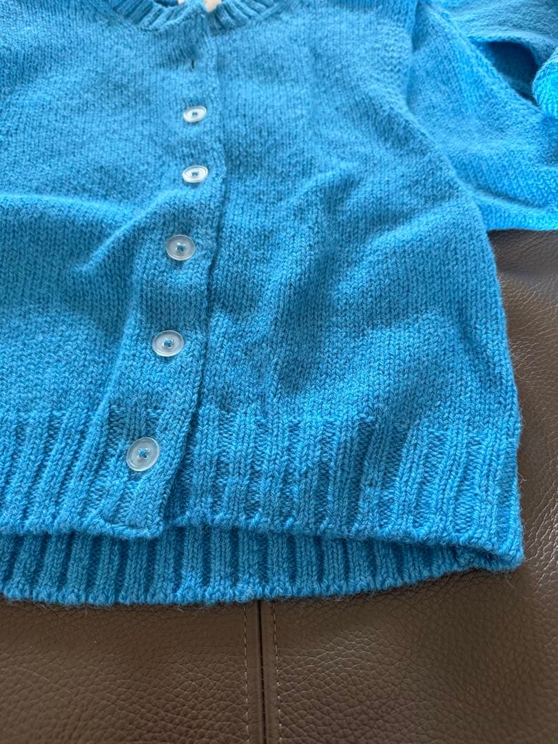 FUMIKA UCHIDA シェットランドセパレートスリーブカーディガン