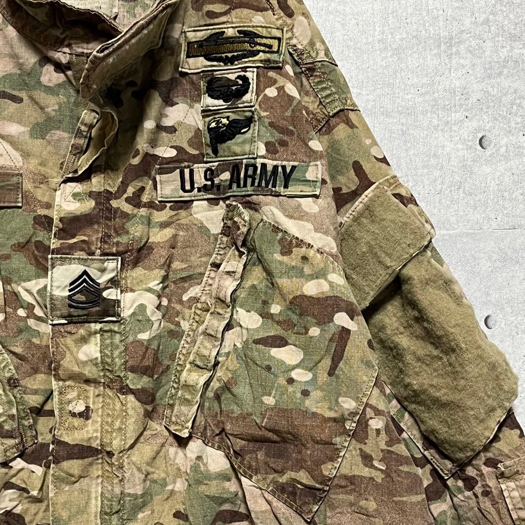 V6 レア 米軍放出品 U.S.ARMY コンバットジャケット マルチカム L