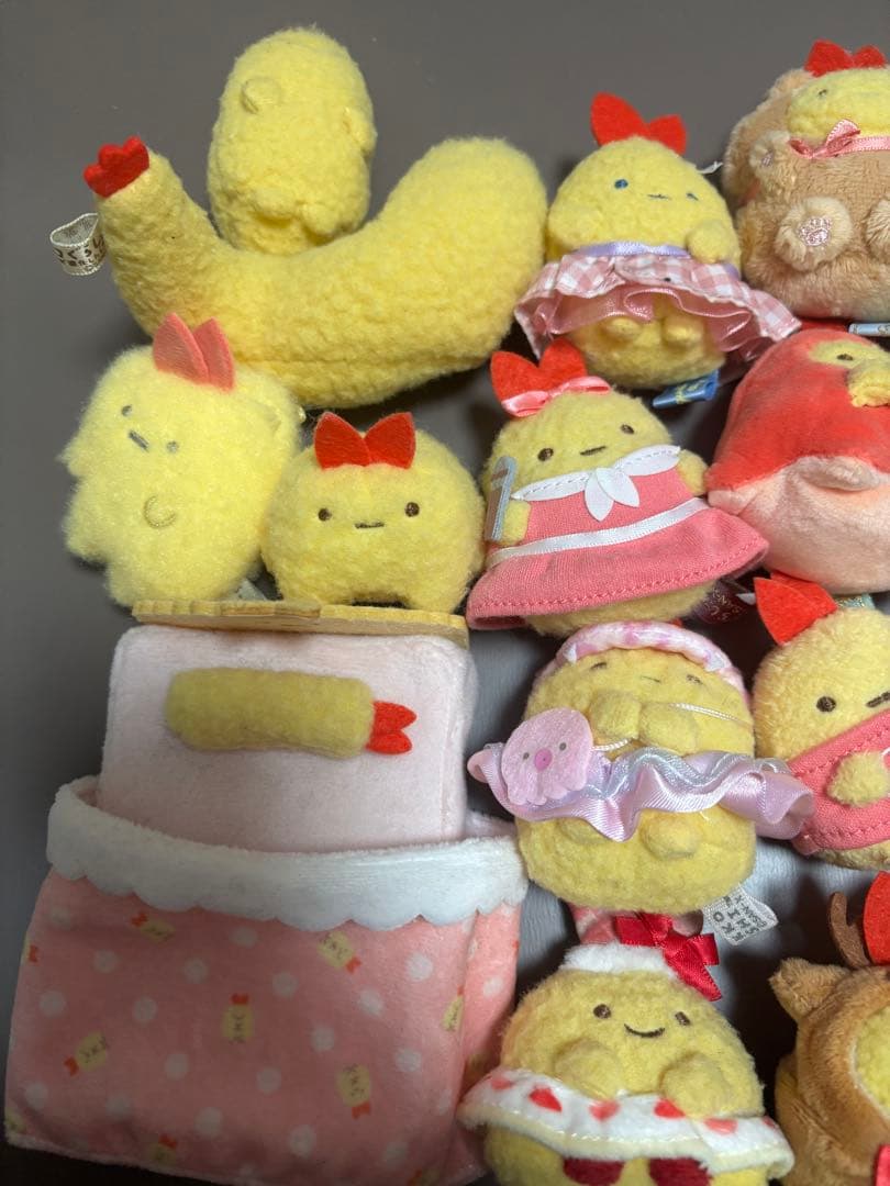 すみっコぐらし えびふらいのしっぽ あじふらいのしっぽ てのりぬいぐるみ 23体