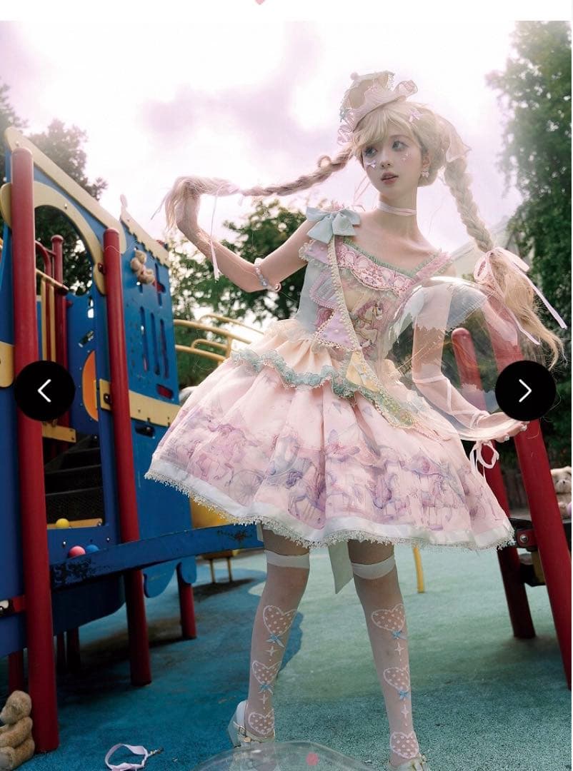 ロリータ　ワンピース カルーセル メリーゴーランド